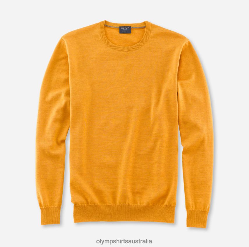 Clothing AU OLYMP Casual Knitwear Pullover, Aniseed T8882J1841