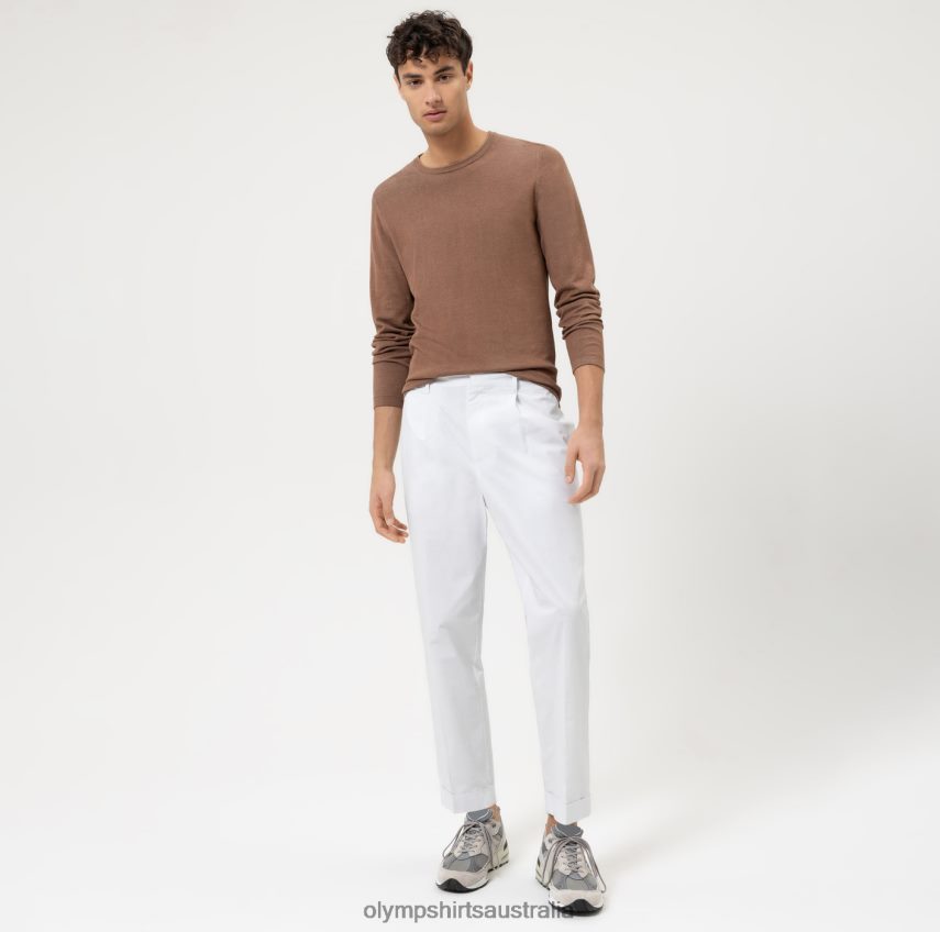 Clothing AU OLYMP Casual Knitwear Pullover, Brown T8882J1777