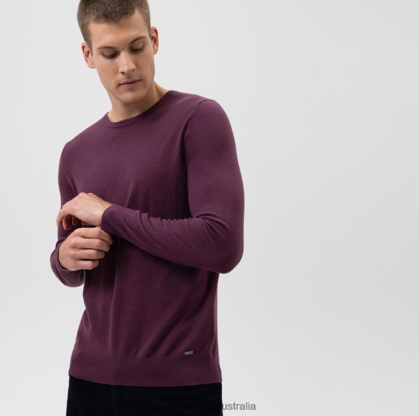 Clothing AU OLYMP Casual Knitwear Pullover, Chianti T8882J1863
