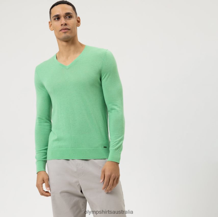 Clothing AU OLYMP Casual Knitwear Pullover, Mint T8882J1803