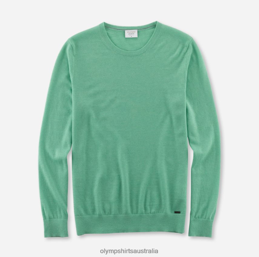 Clothing AU OLYMP Casual Knitwear Pullover, Mint T8882J1828