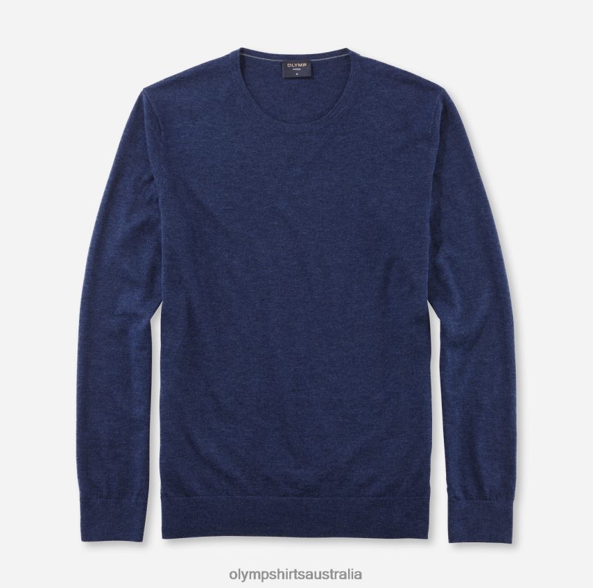 Clothing AU OLYMP Casual Knitwear Pullover, Royal T8882J1826