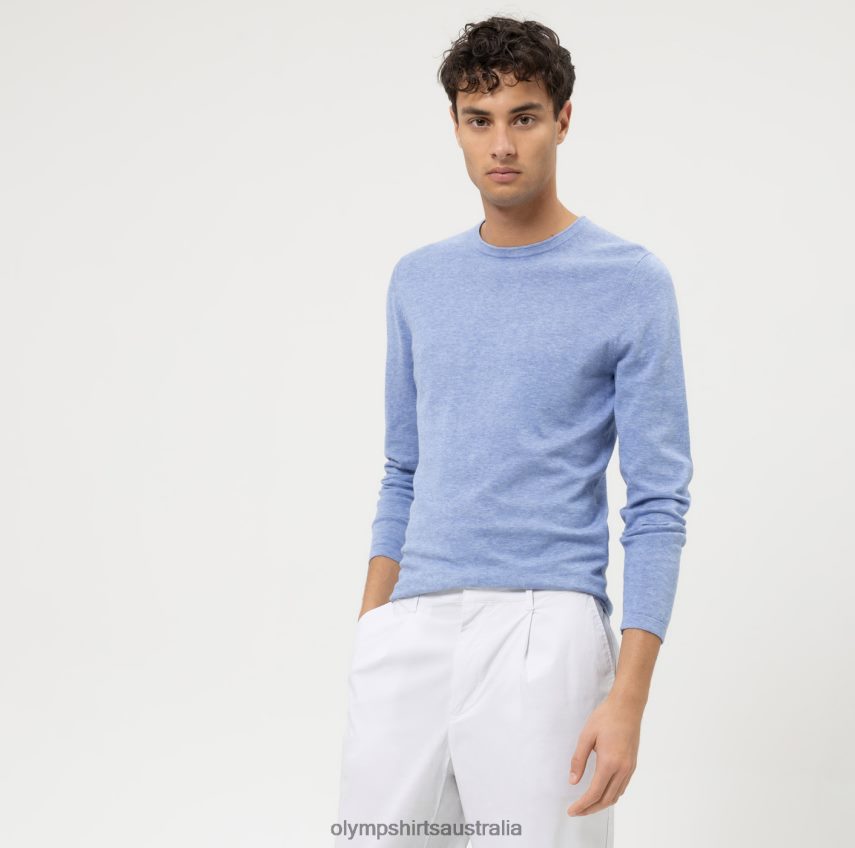 Clothing AU OLYMP Casual Knitwear Pullover, Sky T8882J1853