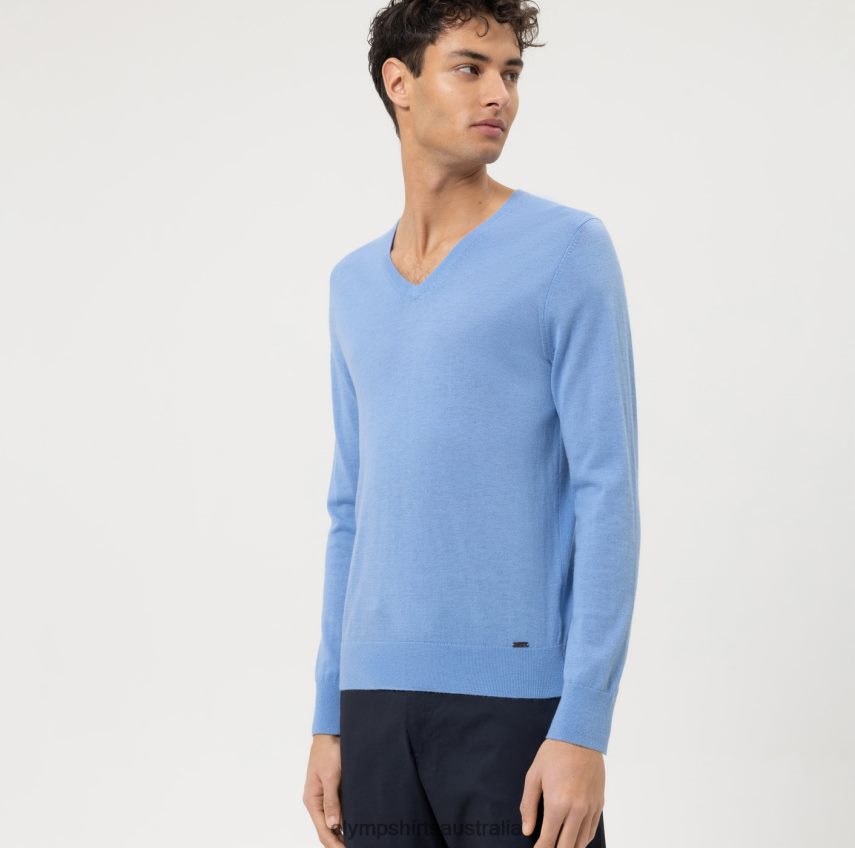 Clothing AU OLYMP Casual Knitwear Pullover, Sky T8882J1867