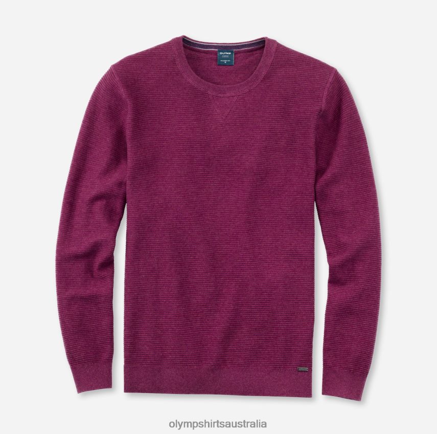Clothing AU OLYMP Casual Knitwear Pullover, Violet T8882J1871