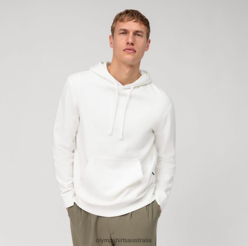 Clothing AU OLYMP Casual Jersey Sweatshirt, Champagne T8882J1908