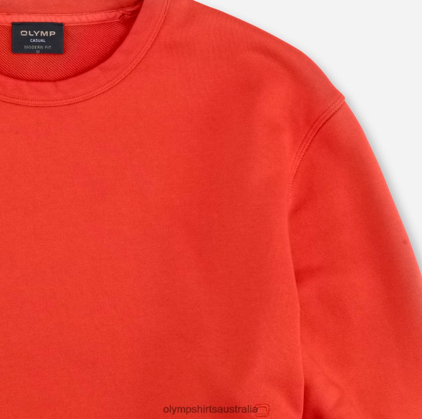 Clothing AU OLYMP Sweat Modern Fit, Red T8882J1924