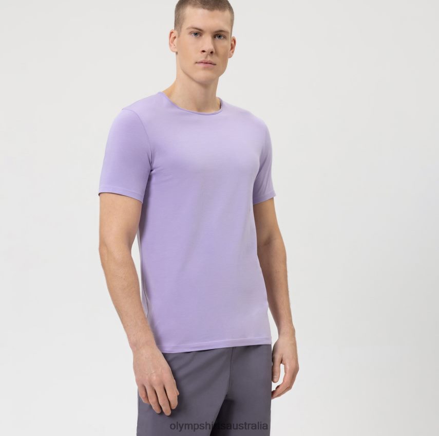 Clothing AU OLYMPLevel Five Casual Body Fit, T-Shirt, Lilac T8882J2007