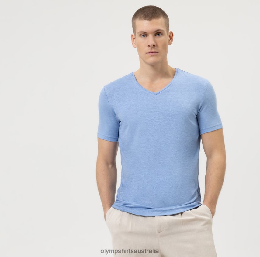 Clothing AU OLYMPLevel Five Casual Body Fit, T-Shirt, Ozone T8882J1991