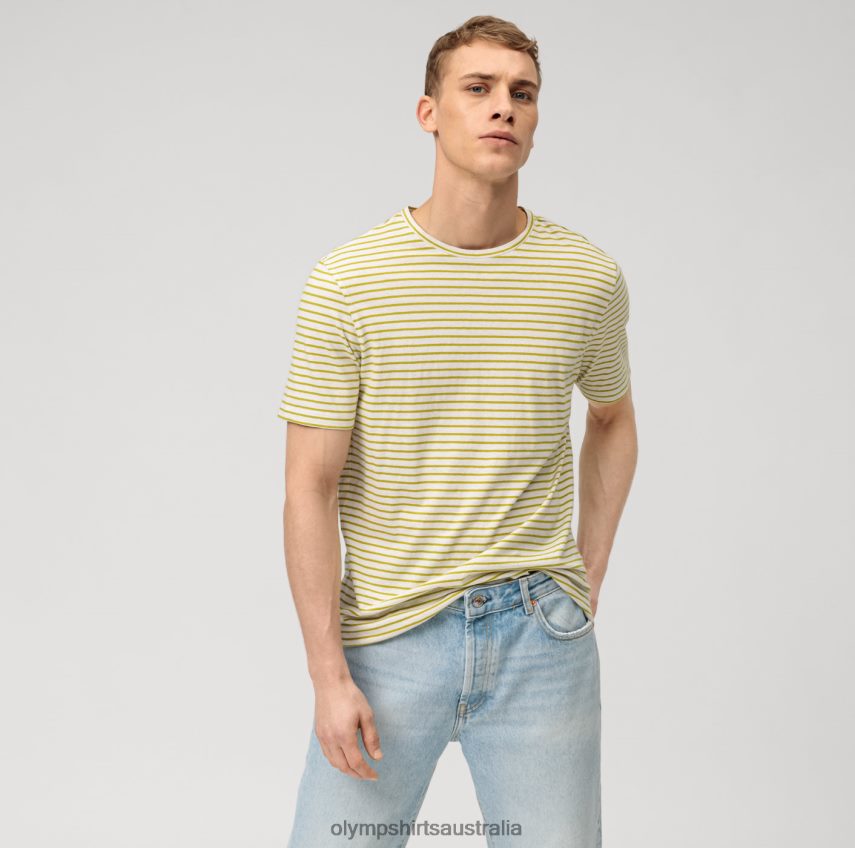 Clothing AU OLYMP Casual Modern Fit, T-Shirt, Lime T8882J2027