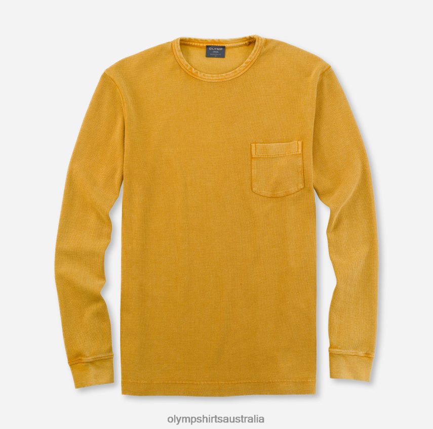 Clothing AU OLYMP Casual Modern Fit, T-Shirt, Maize T8882J2057