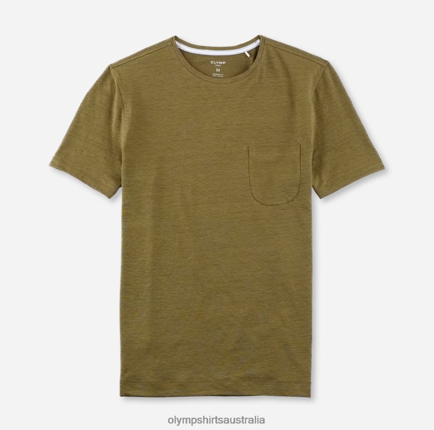 Clothing AU OLYMP Casual Modern Fit, T-Shirt, Nougat T8882J2049