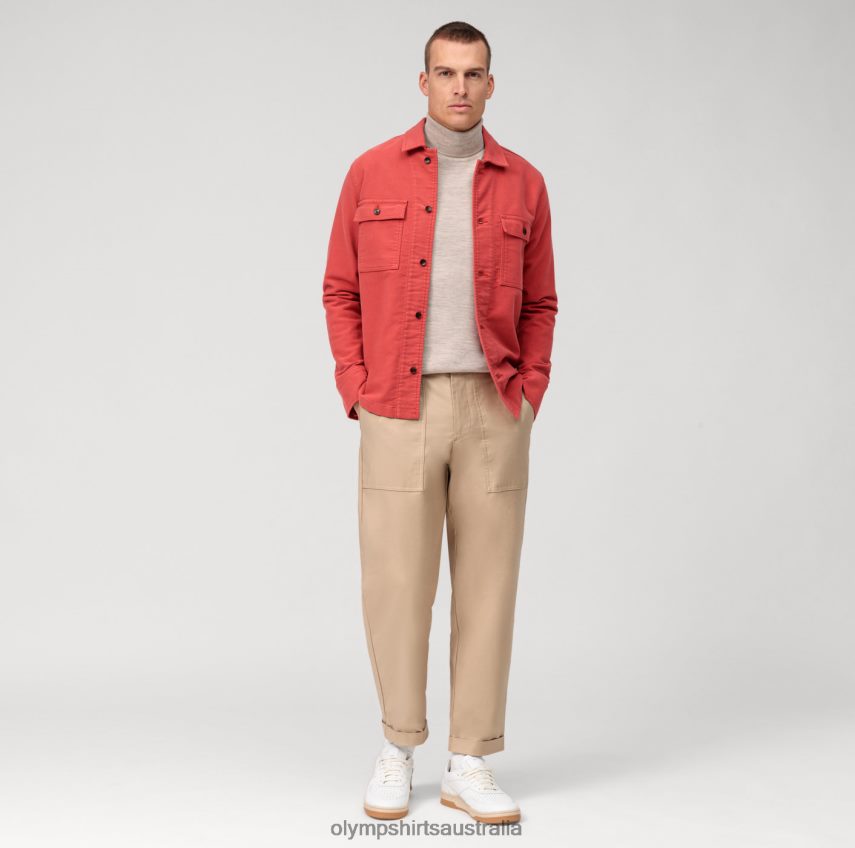 Clothing AU OLYMP Casual Knitwear Turtleneck, Light Beige T8882J1882