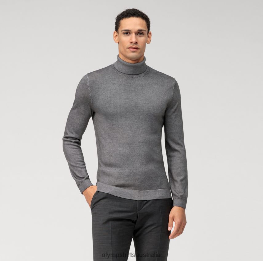 Clothing AU OLYMP Casual Knitwear Turtleneck, Stone T8882J1889