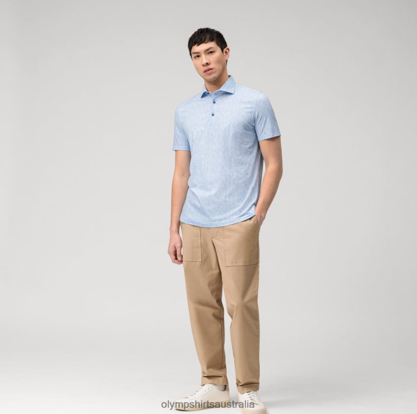 Clothing AU OLYMP Level Five 24/Seven Body Fit, Business Shirt, Kent, Royal T8882J378