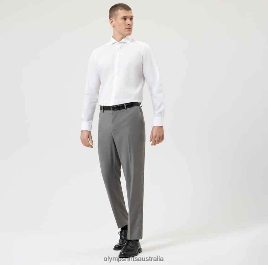 Clothing AU OLYMP Level Five Body Fit, Business Shirt, Cutaway, White T8882J853