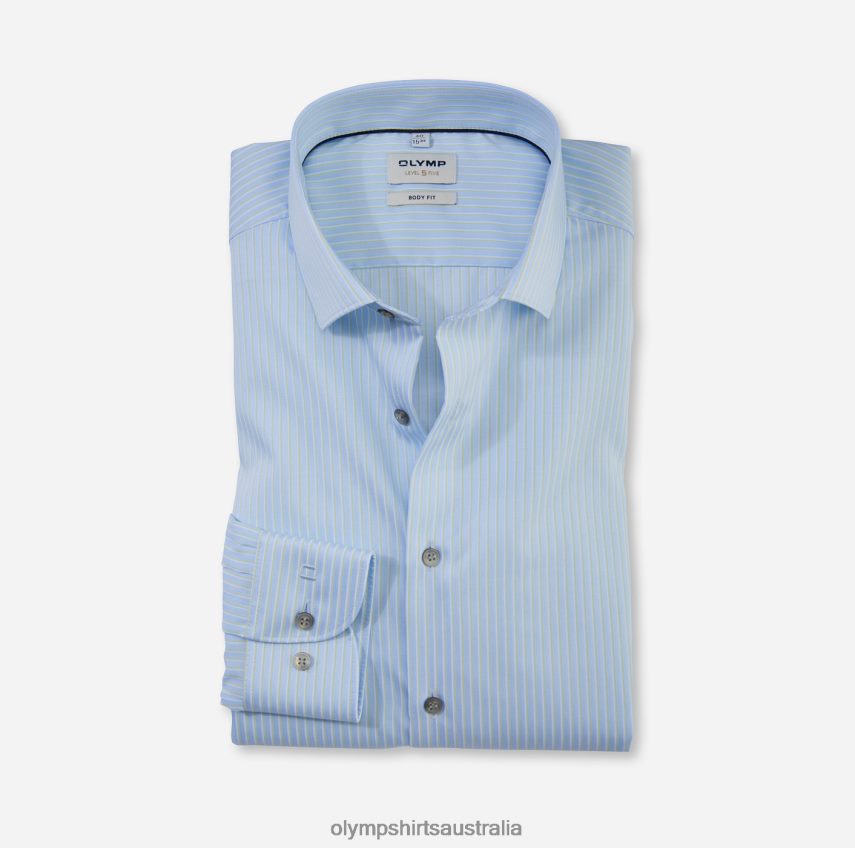 Clothing AU OLYMP Level Five Body Fit, Business Shirt, Modern Kent, Lime T8882J599