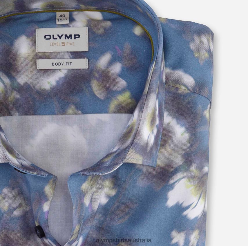 Clothing AU OLYMP Level Five Body Fit, Business Shirt, Modern Kent, Lime T8882J604