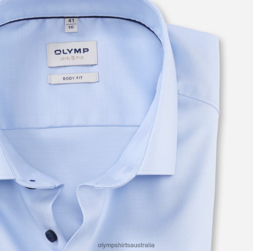 Clothing AU OLYMP Level Five Body Fit, Business Shirt, Modern Kent, Ozone T8882J445