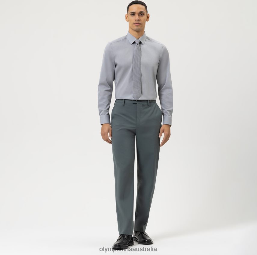 Clothing AU OLYMP Level Five Body Fit, Business Shirt, New York Kent, Medium Grey T8882J846