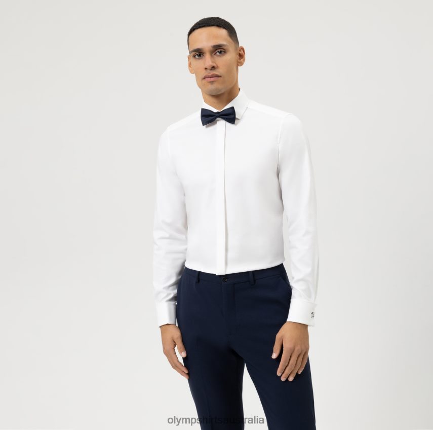 Clothing AU OLYMP Level Five Body Fit, Business Shirt, Royal Kent, Light Beige T8882J416