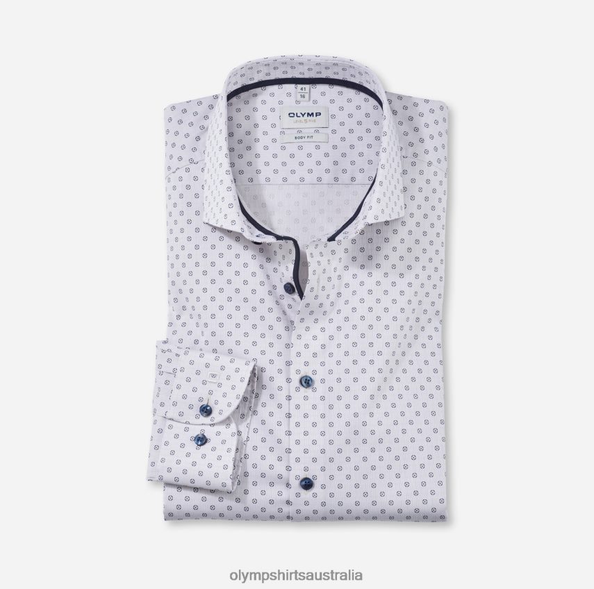 Clothing AU OLYMP Level Five Body Fit, Business Shirt, Royal Kent, Taupe T8882J660