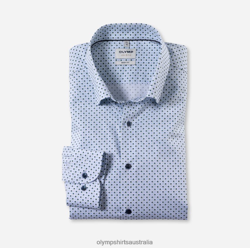 Clothing AU OLYMP Level Five Body Fit, Business Shirt, Under Button-Down, Lime T8882J386