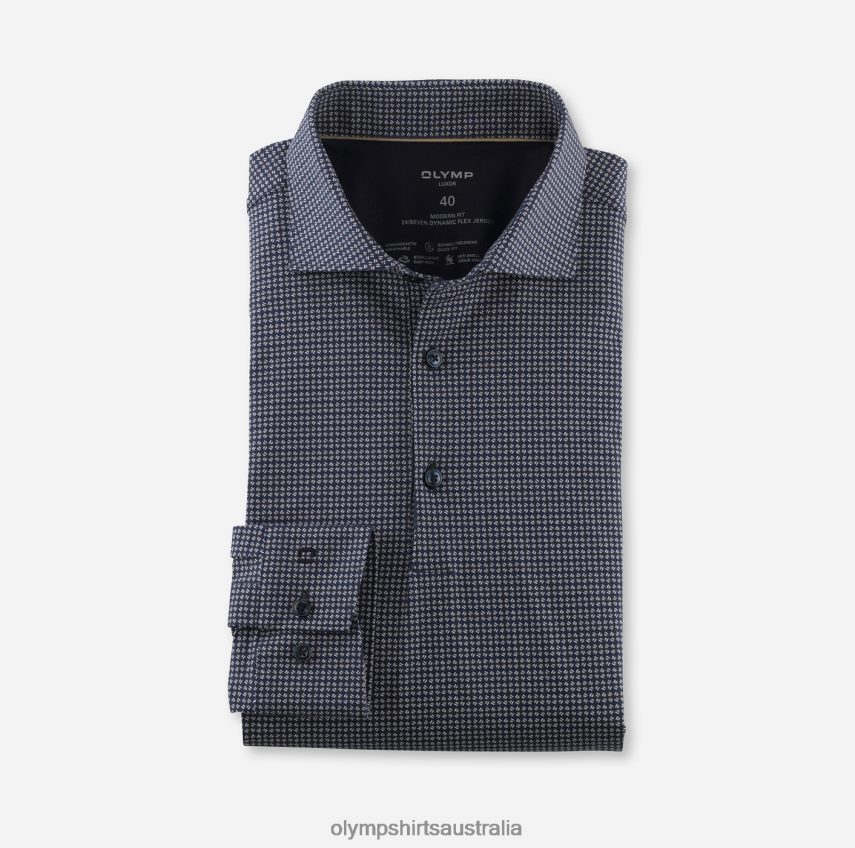 Clothing AU OLYMP Luxor 24/Seven Modern Fit, Business Shirt, Kent, Natural T8882J1177