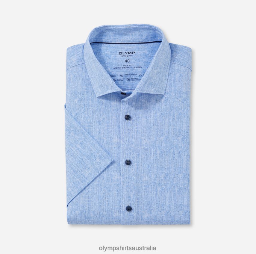 Clothing AU OLYMP Luxor 24/Seven Modern Fit, Business Shirt, New Kent, Royal T8882J1181