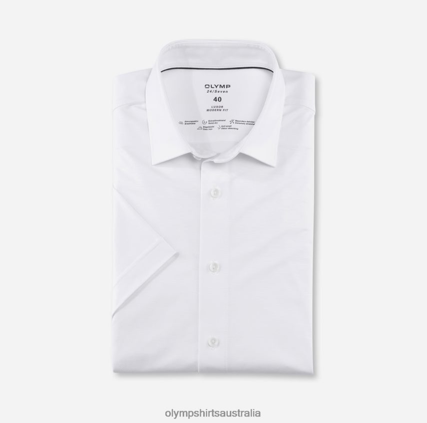 Clothing AU OLYMP Luxor 24/Seven Modern Fit, Business Shirt, New Kent, White T8882J970