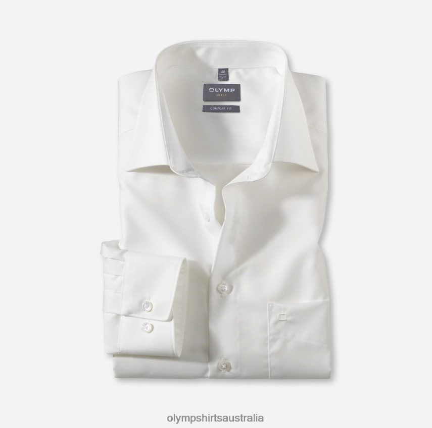 Clothing AU OLYMP Luxor Comfort Fit, Business Shirt, New Kent, Beige T8882J1683