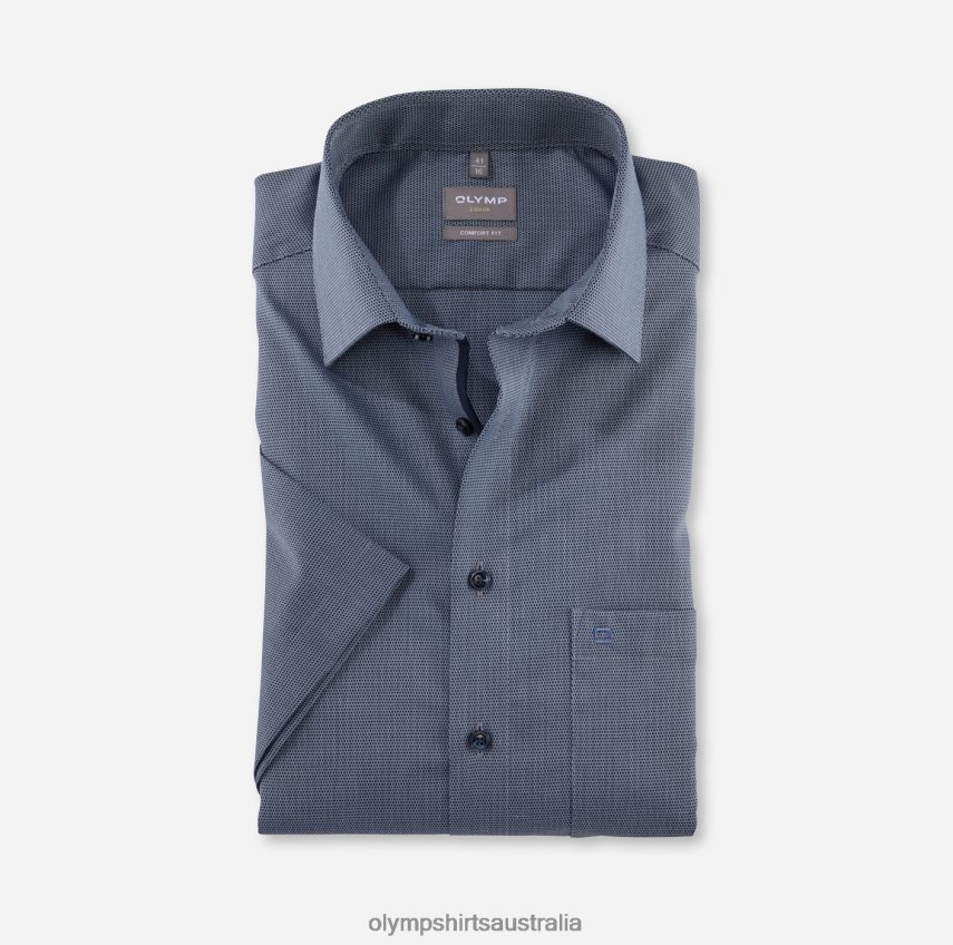 Clothing AU OLYMP Luxor Comfort Fit, Business Shirt, New Kent, Bleu T8882J1493