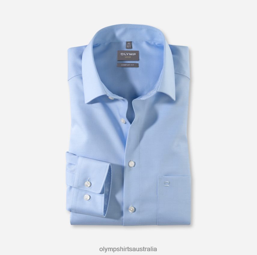 Clothing AU OLYMP Luxor Comfort Fit, Business Shirt, New Kent, Light Blue T8882J1510