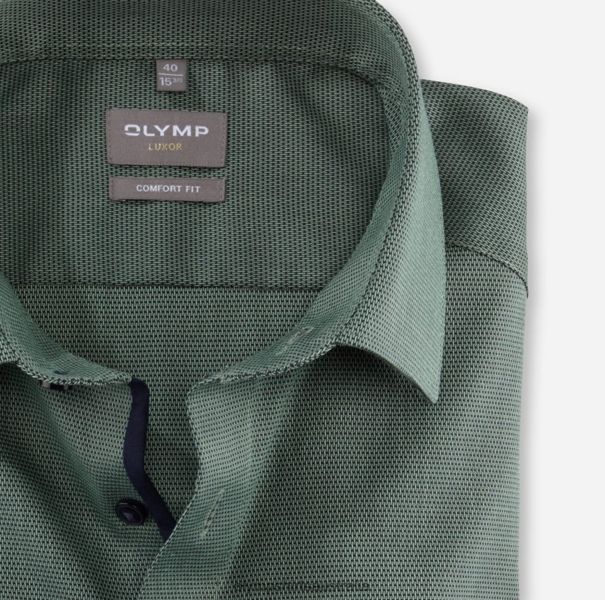 Clothing AU OLYMP Luxor Comfort Fit, Business Shirt, New Kent, Light Green T8882J1554