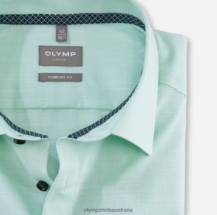 Clothing AU OLYMP Luxor Comfort Fit, Business Shirt, New Kent, Light Green T8882J1644