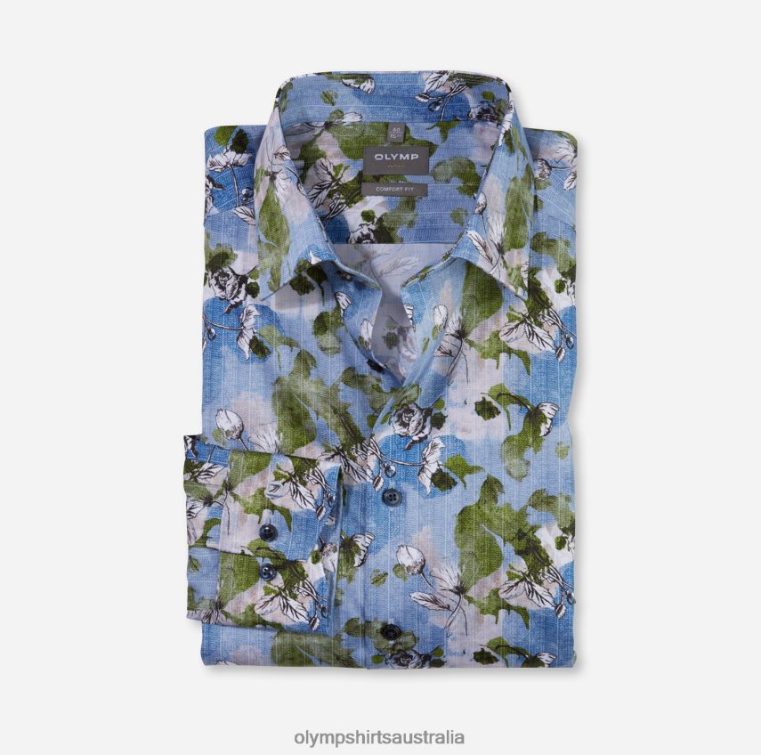 Clothing AU OLYMP Luxor Comfort Fit, Business Shirt, New Kent, Lime T8882J1480