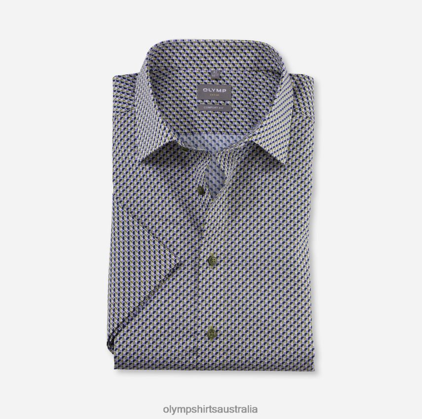 Clothing AU OLYMP Luxor Comfort Fit, Business Shirt, New Kent, Lime T8882J1617