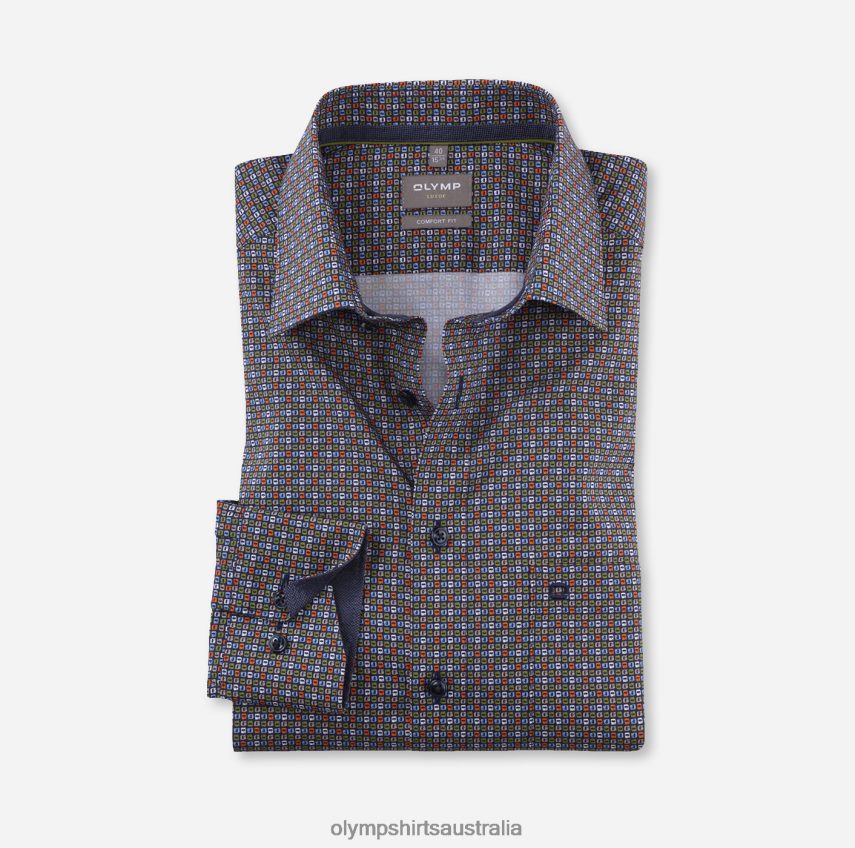 Clothing AU OLYMP Luxor Comfort Fit, Business Shirt, New Kent, Lime T8882J1669