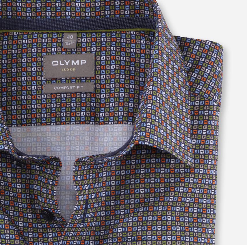 Clothing AU OLYMP Luxor Comfort Fit, Business Shirt, New Kent, Lime T8882J1669