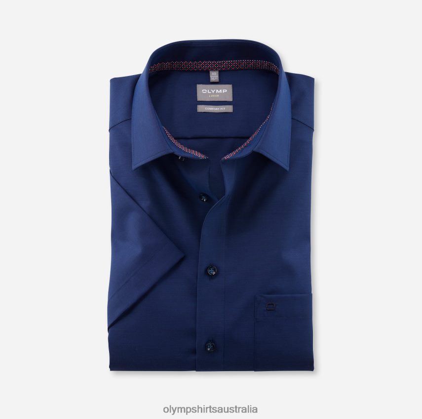 Clothing AU OLYMP Luxor Comfort Fit, Business Shirt, New Kent, Midnight Blue T8882J1609