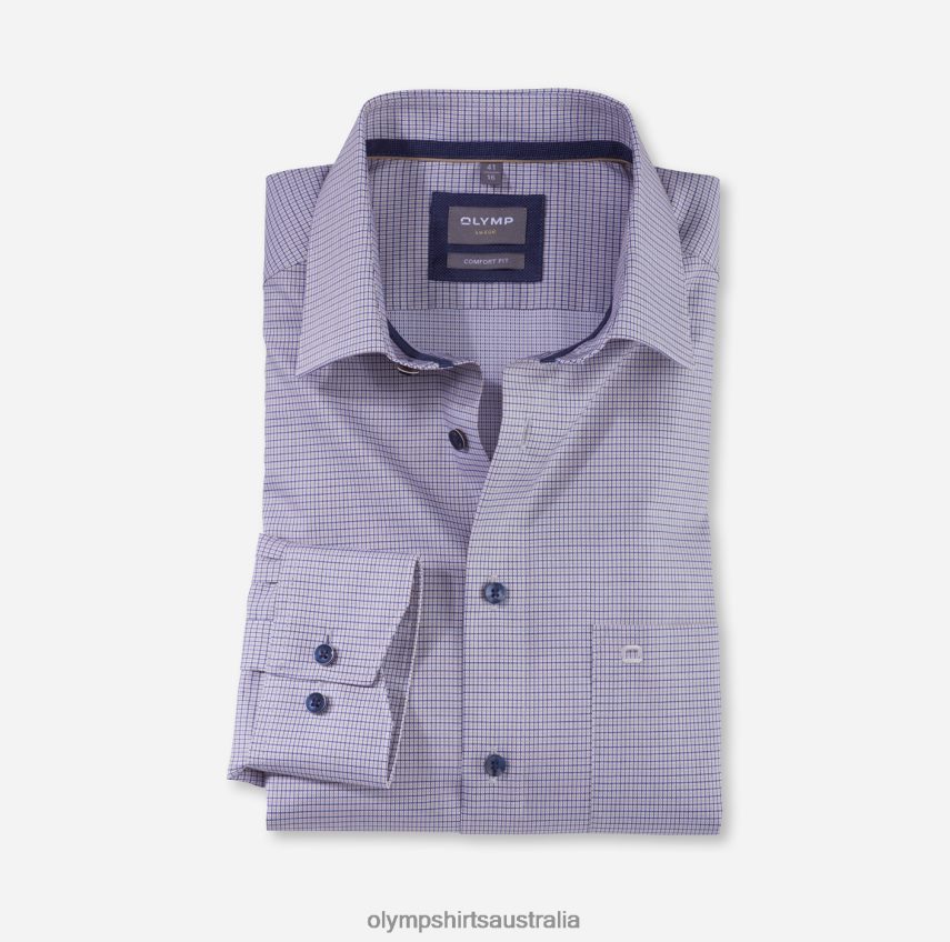 Clothing AU OLYMP Luxor Comfort Fit, Business Shirt, New Kent, Natural T8882J1581