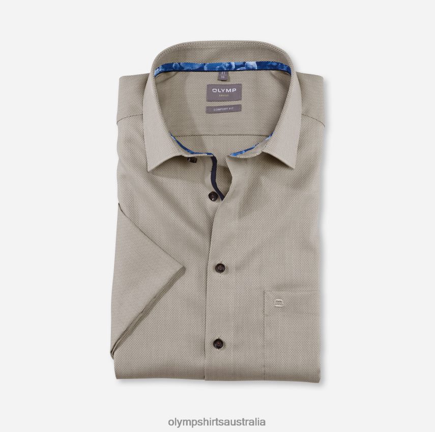 Clothing AU OLYMP Luxor Comfort Fit, Business Shirt, New Kent, Natural T8882J1588