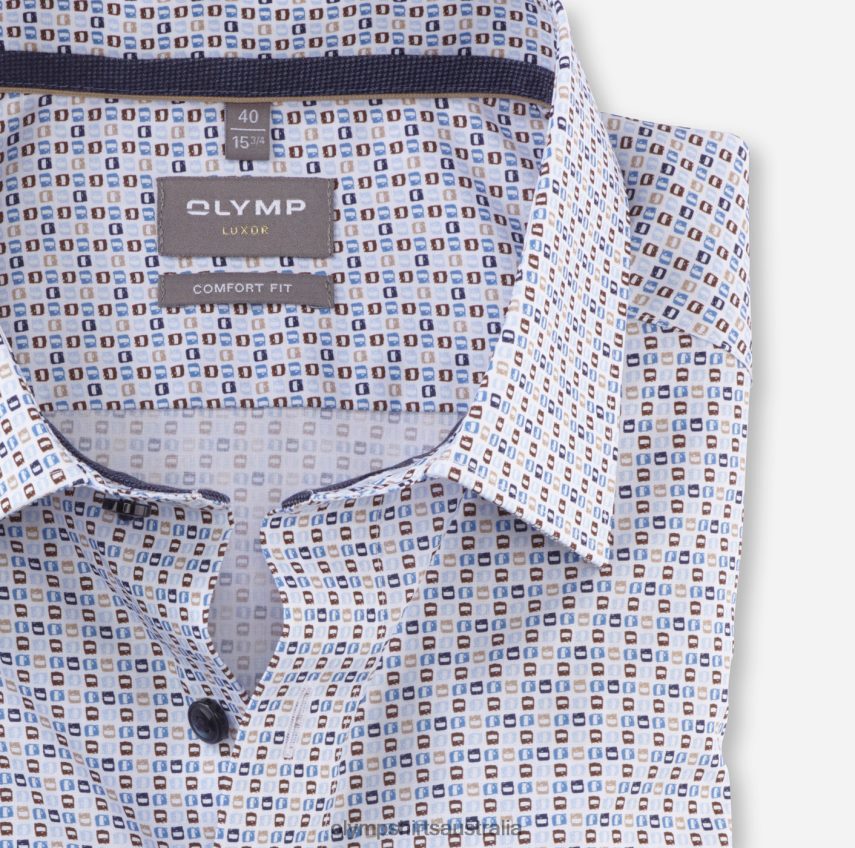 Clothing AU OLYMP Luxor Comfort Fit, Business Shirt, New Kent, Natural T8882J1597