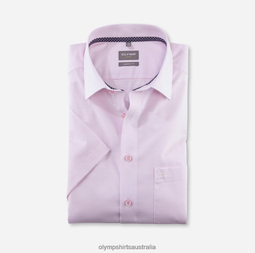Clothing AU OLYMP Luxor Comfort Fit, Business Shirt, New Kent, Rose T8882J1594