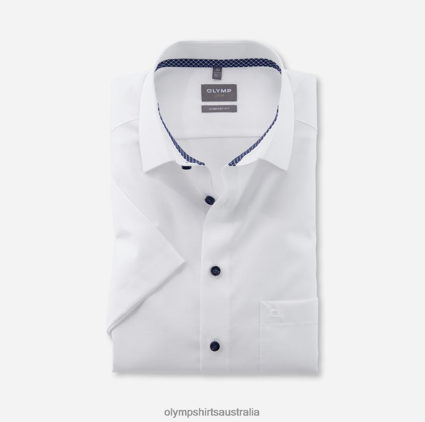 Clothing AU OLYMP Luxor Comfort Fit, Business Shirt, New Kent, White T8882J1635