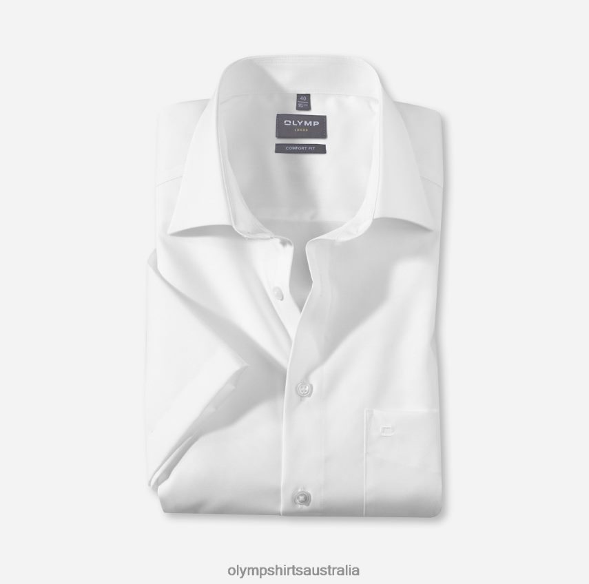 Clothing AU OLYMP Luxor Comfort Fit, Business Shirt, New Kent, White T8882J1691