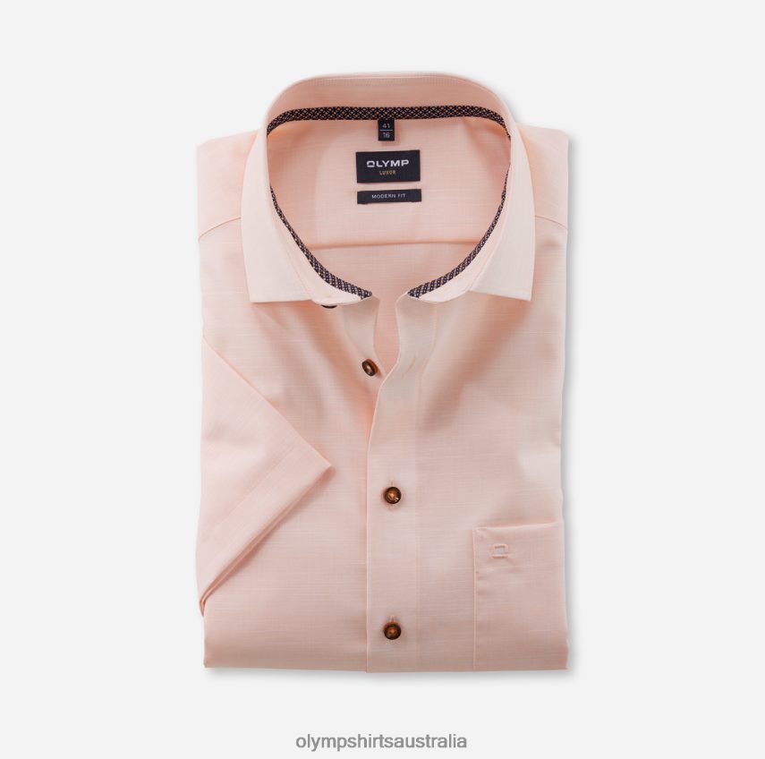 Clothing AU OLYMP Luxor Modern Fit, Business Shirt, Global Kent, Mandarin T8882J1279