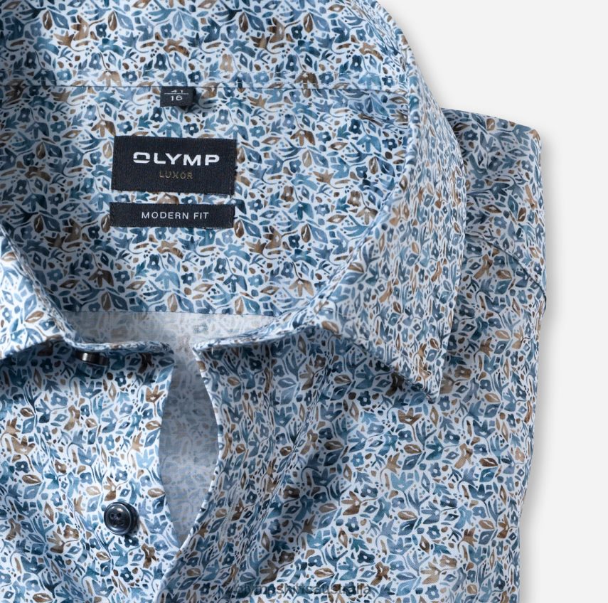 Clothing AU OLYMP Luxor Modern Fit, Business Shirt, Global Kent, Natural T8882J1289