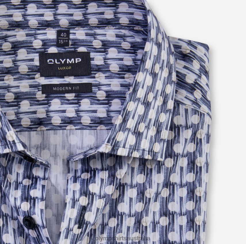 Clothing AU OLYMP Luxor Modern Fit, Business Shirt, Global Kent, Natural T8882J960