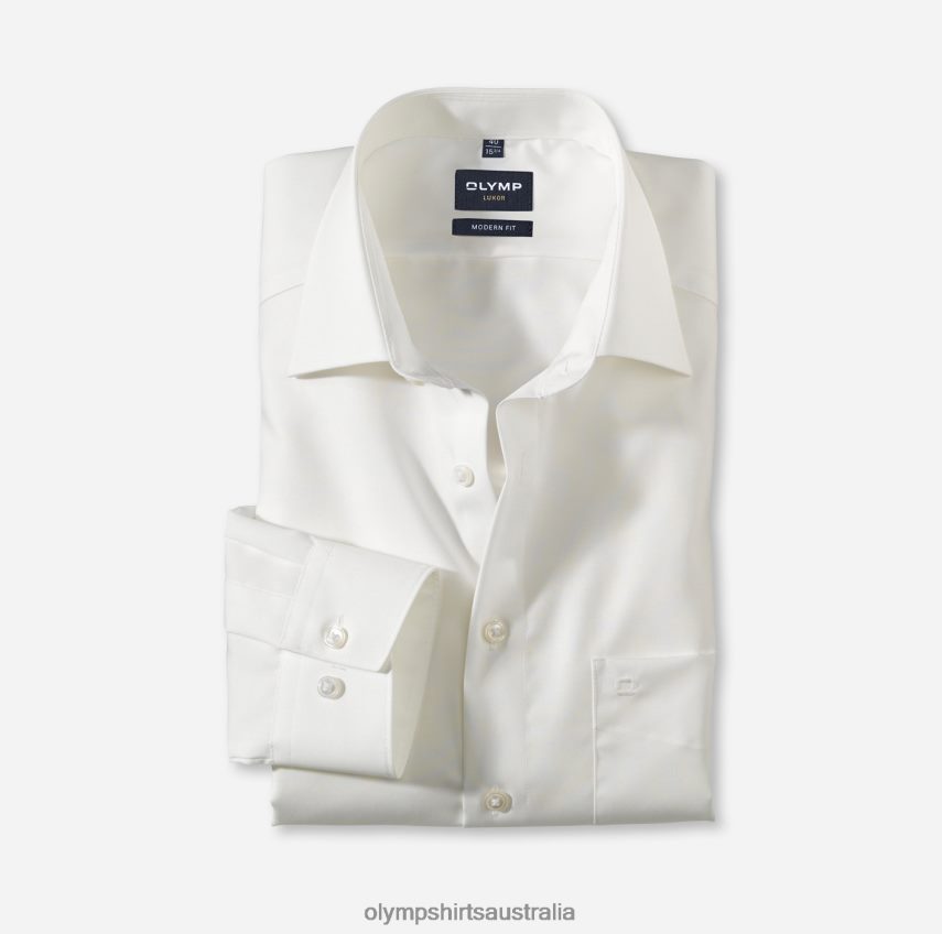 Clothing AU OLYMP Luxor Modern Fit, Business Shirt, New Kent, Beige T8882J1382